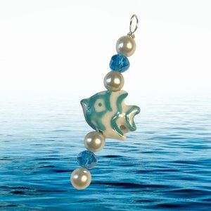 ✨🔑 Bling Your Ring: Exquisite Keyring Charms WITH REAL PEARLS 💫🗝️